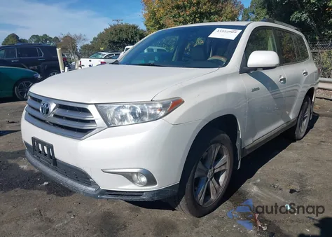 2012 Toyota Highlander Limited V6 z USA, uszkodzony, nr VIN 5TDDK3EH7CS104367